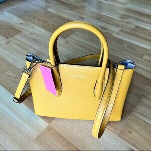 NWT Kate Spade Tuscan Sun Eva Small Top-Zip Satchel